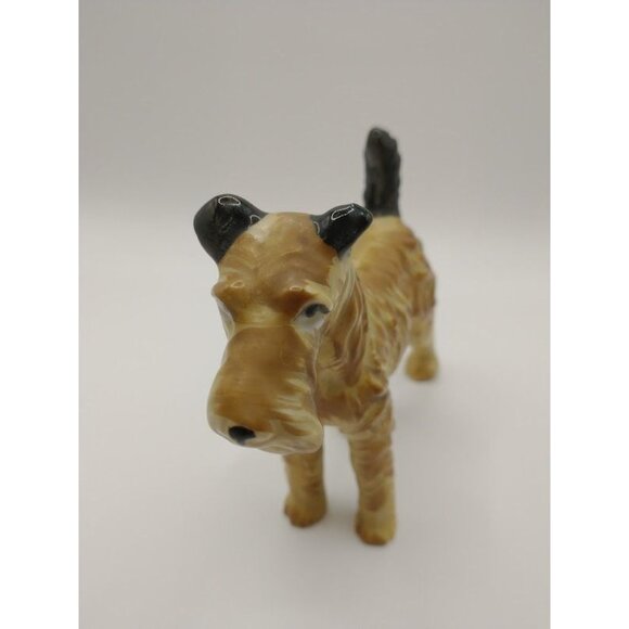 Vintage 1950s Ceramic Terrier Dog Figurine - Picture 8 of 12